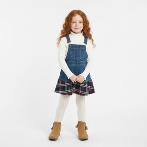 H&M KIDS Brown Fringed Ankle Boots Side Zipper Sueded Gold Star size US 1.5